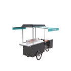 Xe điện thực phẩm BBQ để chuẩn bị và bán thức ăn nướng ngon