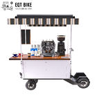 Xe đạp cà phê xe đạp điện bốn bánh IPX4 18KM / H