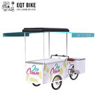 EQT Ice Cream Bike Xe ba bánh chở hàng để kinh doanh đường phố Bán xe đông lạnh xe đạp điện Xe đạp cho đồ uống lạnh