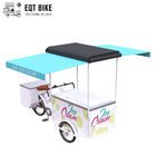 EQT Ice Cream Bike Xe ba bánh chở hàng để kinh doanh đường phố Bán xe đông lạnh xe đạp điện Xe đạp cho đồ uống lạnh