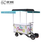 EQT Bán chạy chất lượng cao Xe đạp kem ngoài trời 4 bánh Xe đạp điện bán hàng tự động Xe đạp bánh đông lạnh