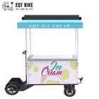 Xe kem thương mại EQT Xe đạp chở hàng Xe đạp điện Xe ba bánh tủ đông để bán đồ uống lạnh tự động